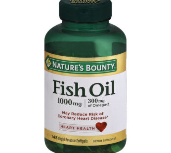 Nature’s Bounty Fish Oil, 1000 mg